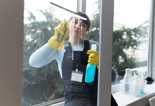 Nettoyage de vitres intérieures et extérieures à Flavigny